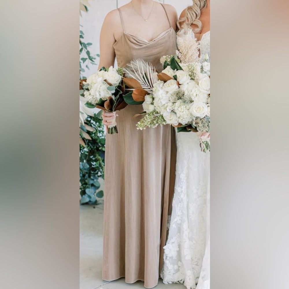 Velvet Bridesmaid Dress | B2 Jasmine | n14